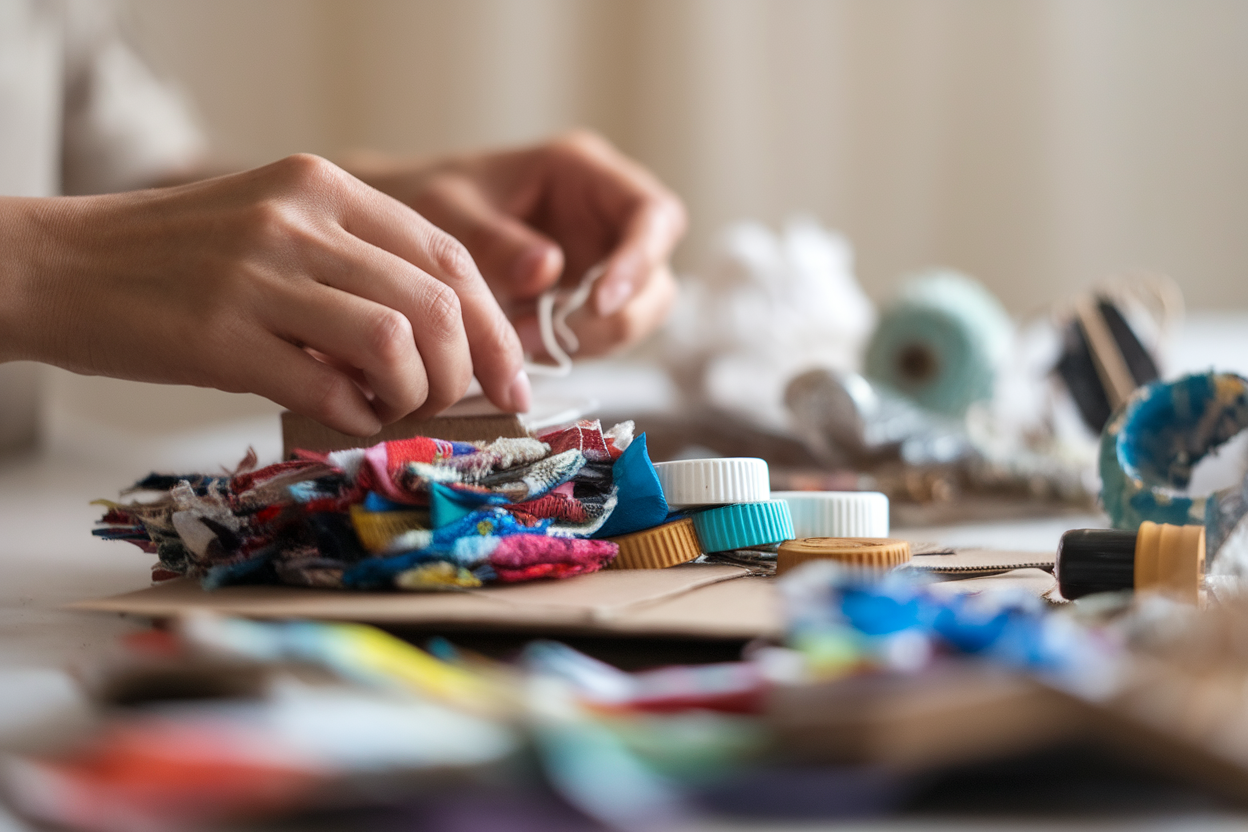 Création Manuelle Pour Adulte : 10 Idées Inspirantes Inspiration créative avec des matériaux recyclés