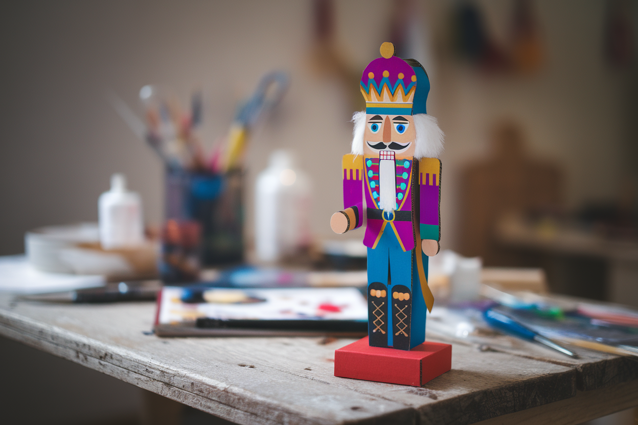 Bricolage : Casse-Noisette en Carton, Facile à Réaliser Inspiration et idées créatives pour votre casse-noisette en carton