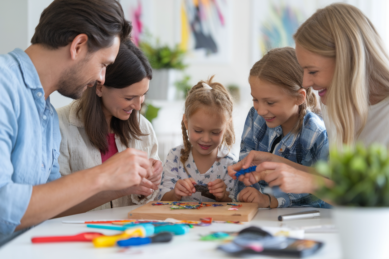 Meilleur Bricolage Facile : Idées Simples et Amusantes L’art du bricolage comme activité familiale