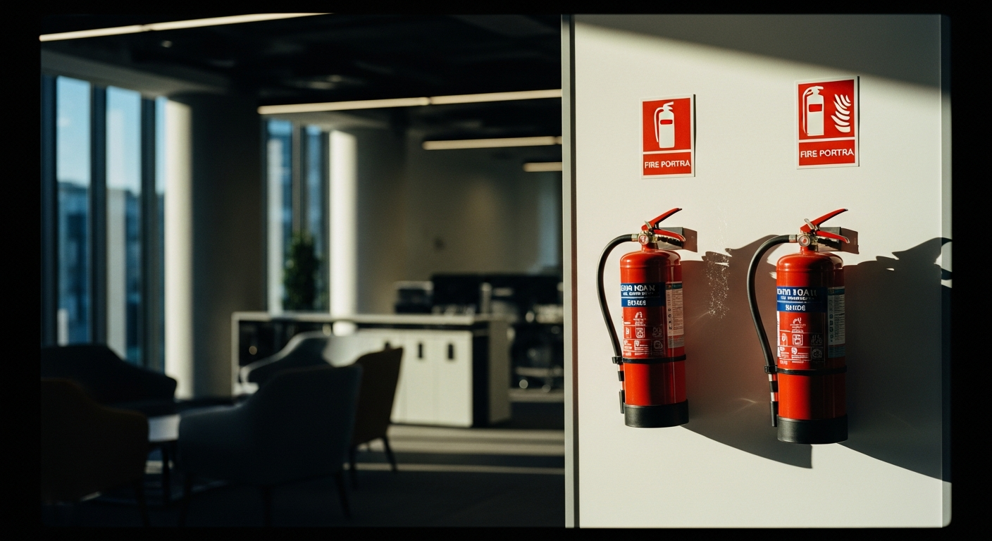 Quel extincteur choisir pour protéger votre espace de travail