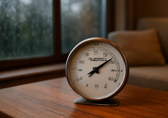 hygrometre-table-bois-pluie-fenetre