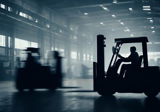 installation-industrielle-chariots-machinerie-entrepot