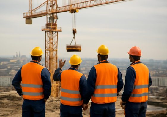 ouvriers-uniformes-grue-chantier-lyon