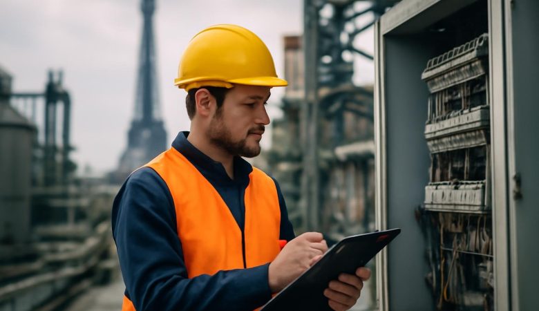personne-casque-gilet-industriel-paris