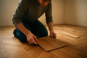 personne-parquet-bois-surface-claire