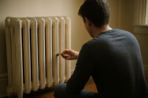 personne-radiateur-fonte-valve