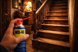 escalier-bois-main-bombe-wd40