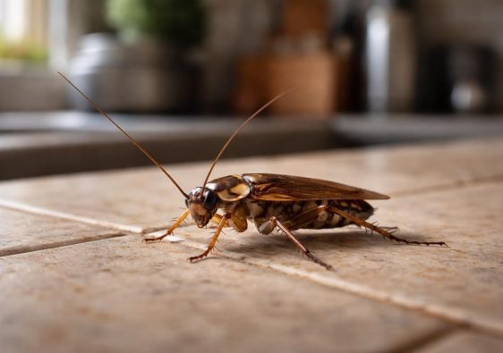 blatte-germanique-cuisine-carrelage-flou