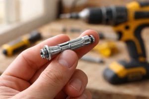 main-cheville-metal-outils-bricolage