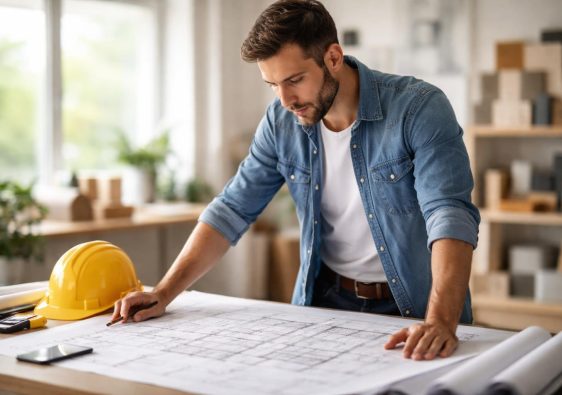 homme-tenue-travail-plans-construction