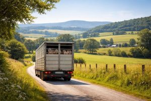 camion-transport-animaux-route-campagne