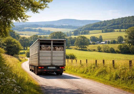 camion-transport-animaux-route-campagne