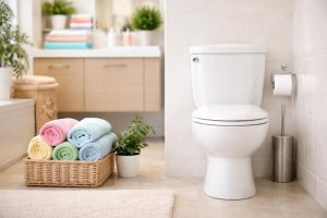 salle-bain-moderne-serviettes-toilettes