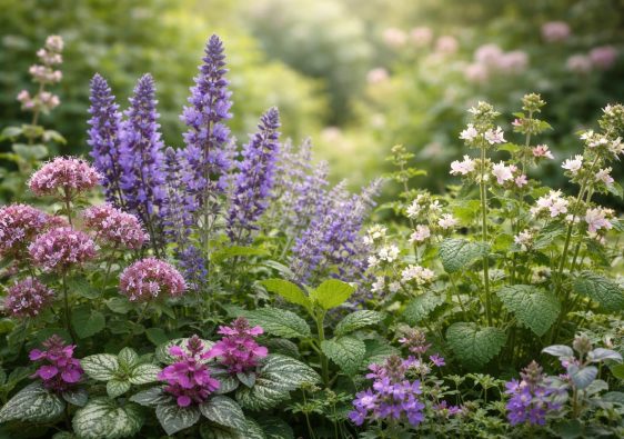 composition-florale-plantes-jardin-luxuriant