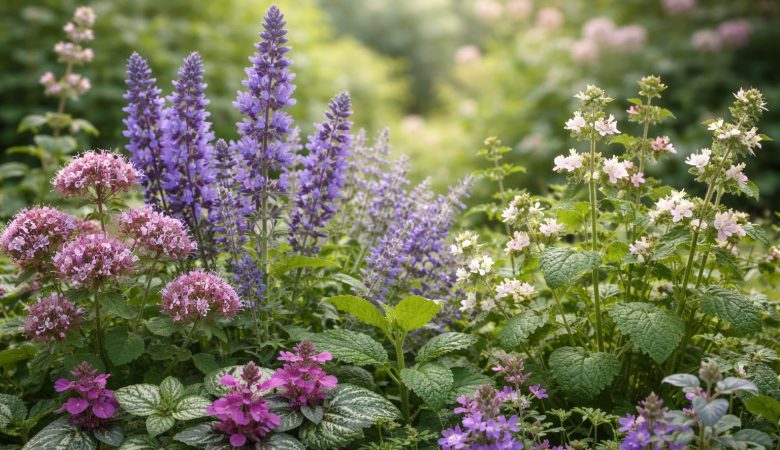 composition-florale-plantes-jardin-luxuriant