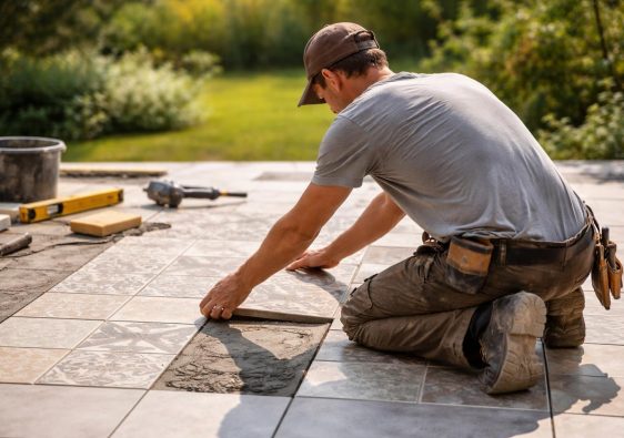 artisan-pose-carrelage-terrasse-jardin