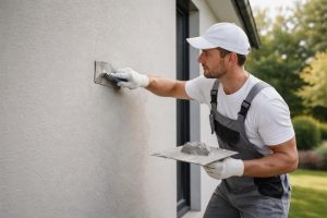 artisan-enduit-mur-jardin-verdoyant