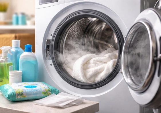 machine-a-laver-vapeur-buanderie