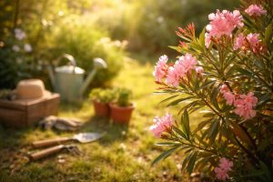laurier-rose-fleur-jardin-soleil