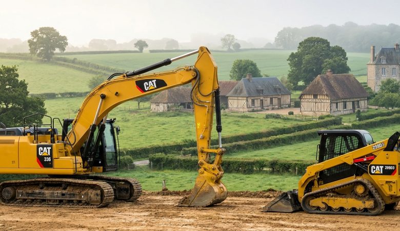 Location d'engins de chantier en Normandie : ce qu'il faut savoir avant de se lancer